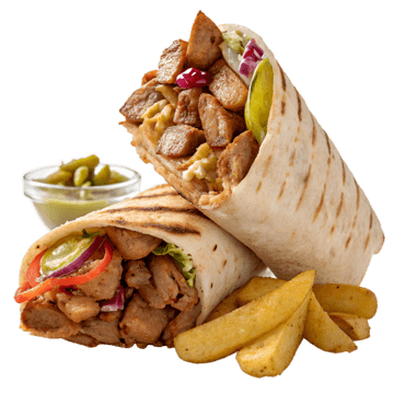 LAMB Shawarma wrap