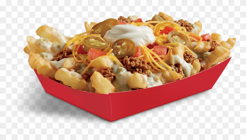 Chicken loaded fries